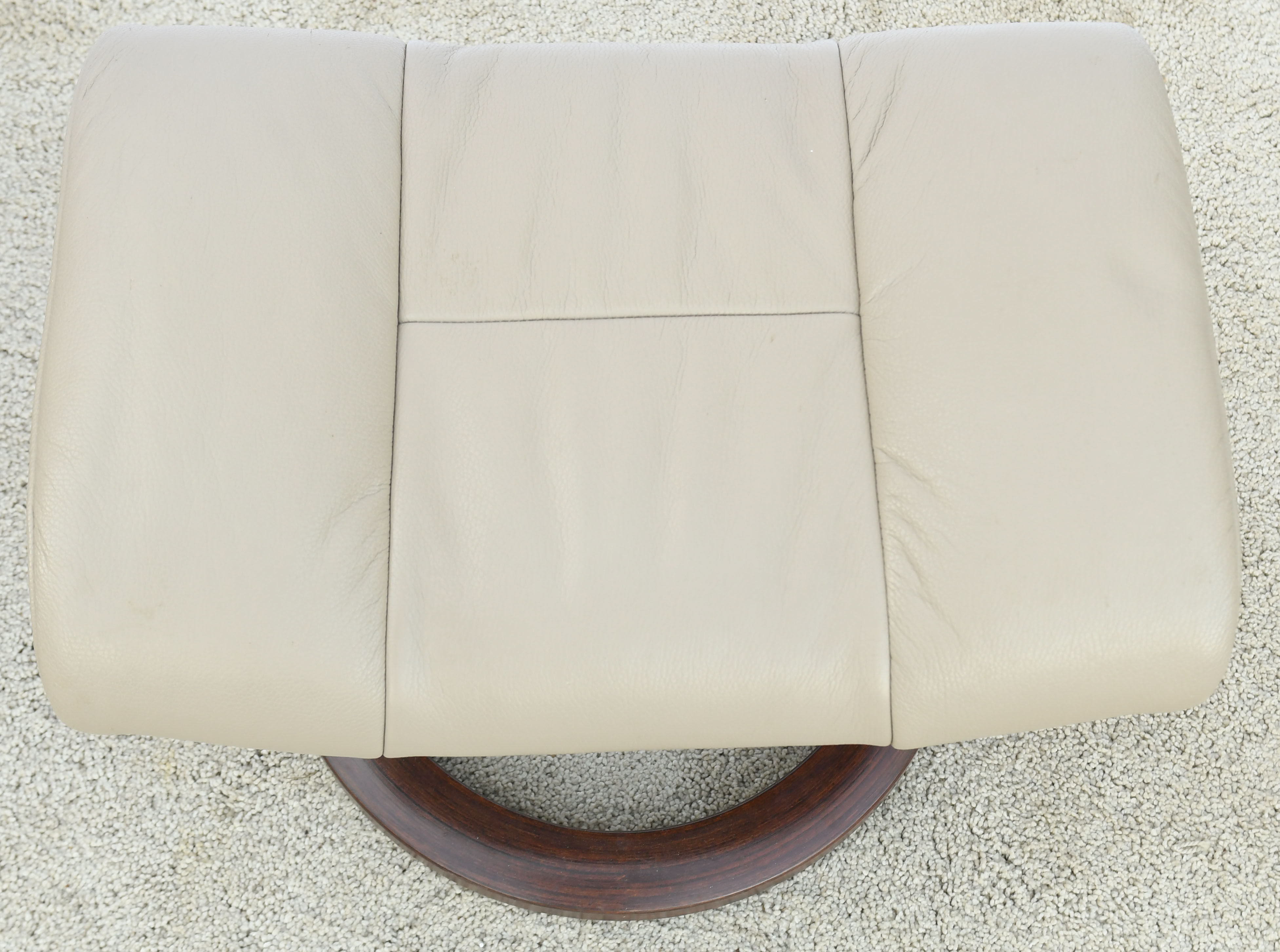 Armchair and ottoman