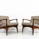 Chaises scandinaves vintage, Danemark, années 60, ensemble de 2