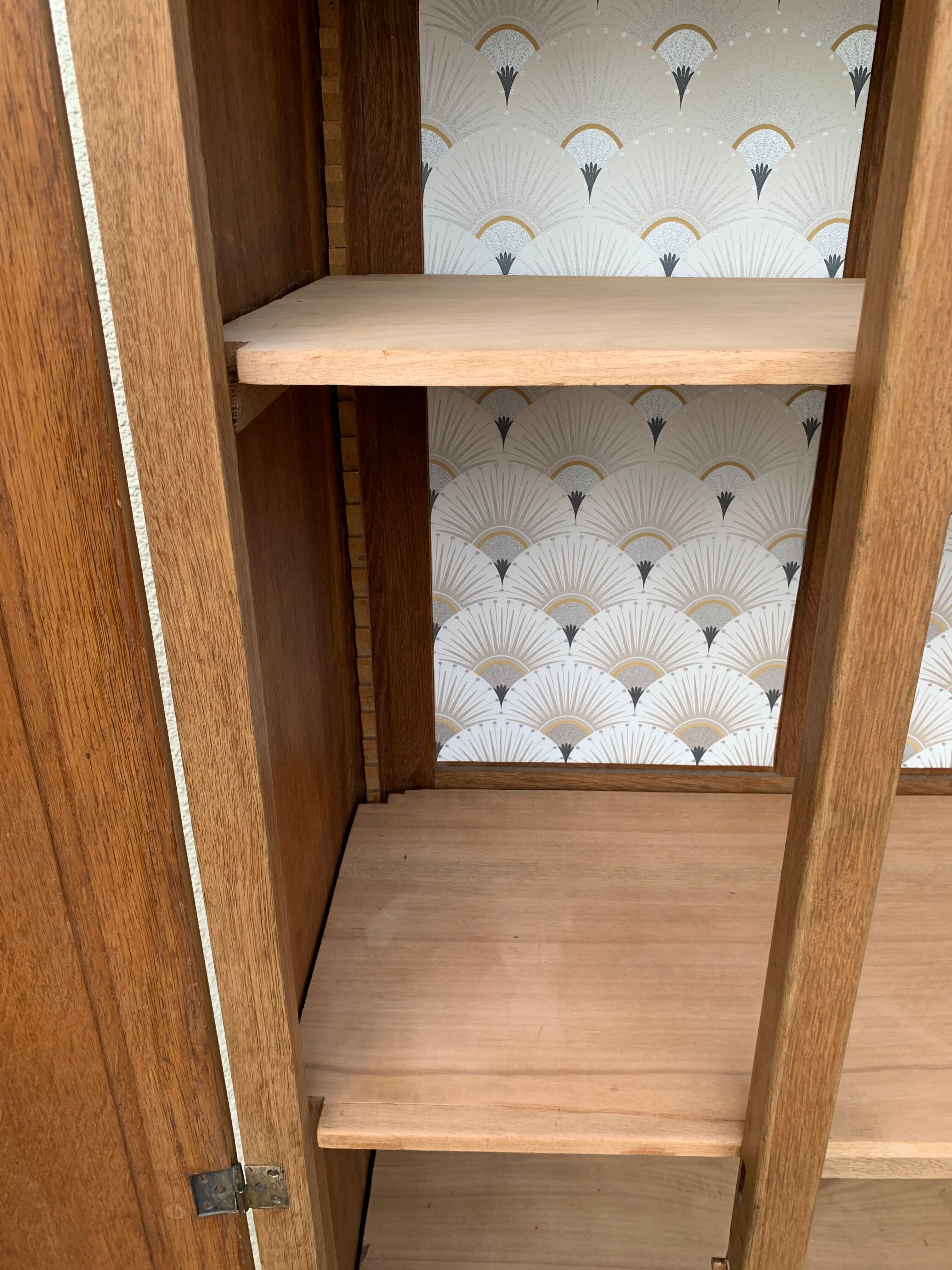 Parisian cabinet wood raw 1930