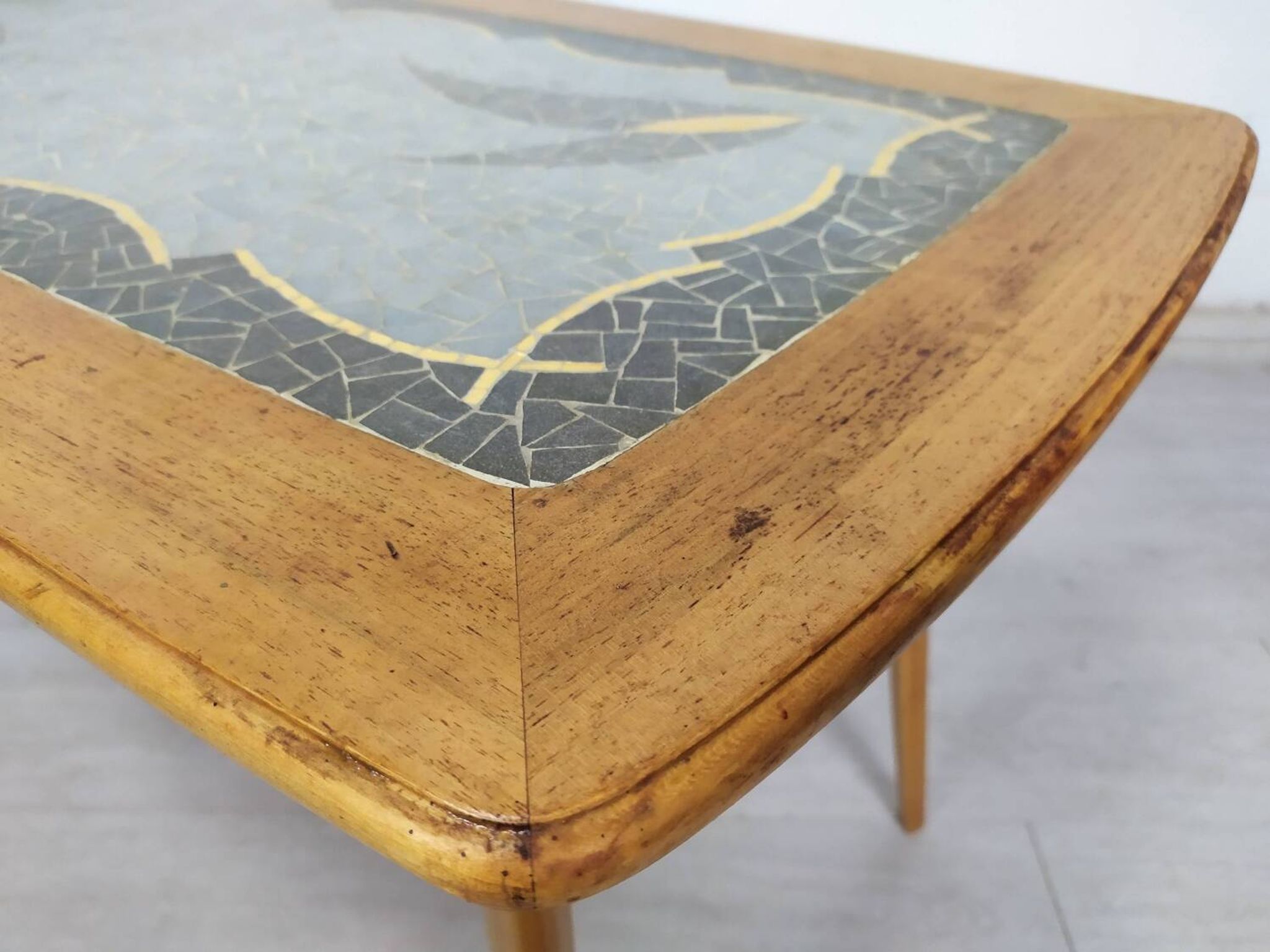 Table basse mosaïque