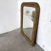 Miroir ancien au mercure, XIXe siècle