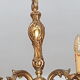 Brass chandelier 5 branches