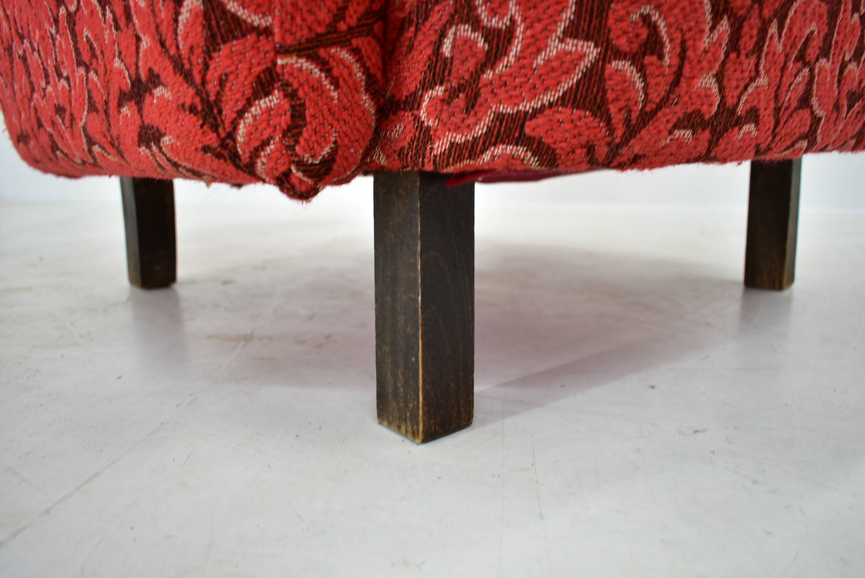 Set of Two Rare Art Deco Armchairs , Czechoslovakia, 1949s