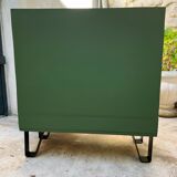 Industrial cabinet with drawers