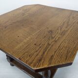 Rustic oak coffee table
