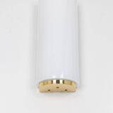 Opal glass wall light designed by Limburg, Germany.