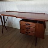 Mid-Century Dutch Modern Writing Desk by Louis Van Teeffelen for Wébé, 1950s