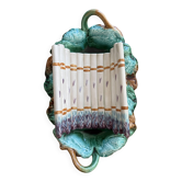 Asparagus dish in earthenware