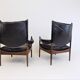 Ensemble de 2 fauteuils en cuir Modus pour Søren Willadsen, Kristian Vedel