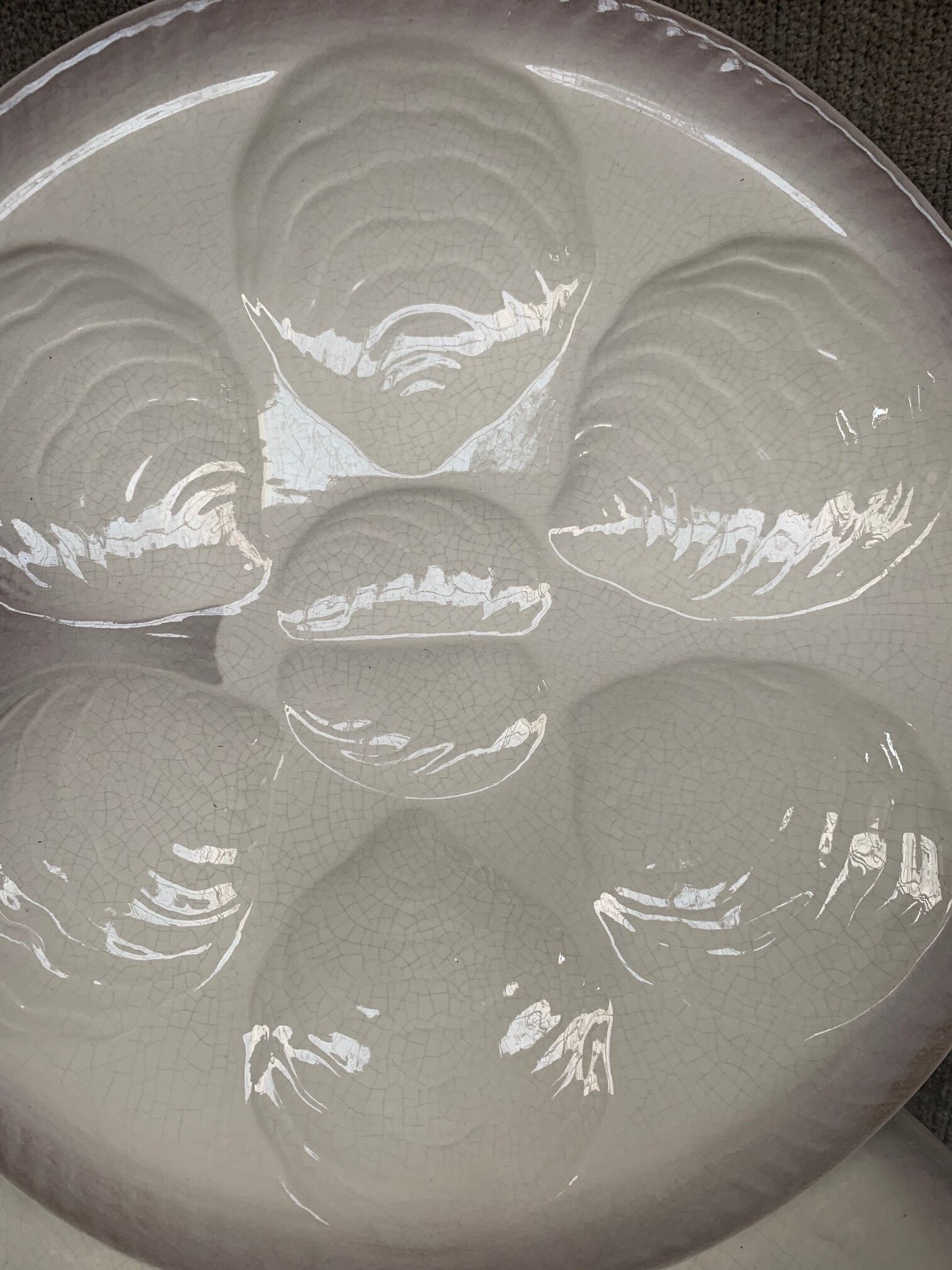 Series 10 old oyster plates.