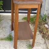 Double tray saddle, wood art deco