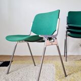 4 chairs by Giancarlo Piretti for Castelli, 1970