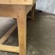 Solid oak farmhouse table
