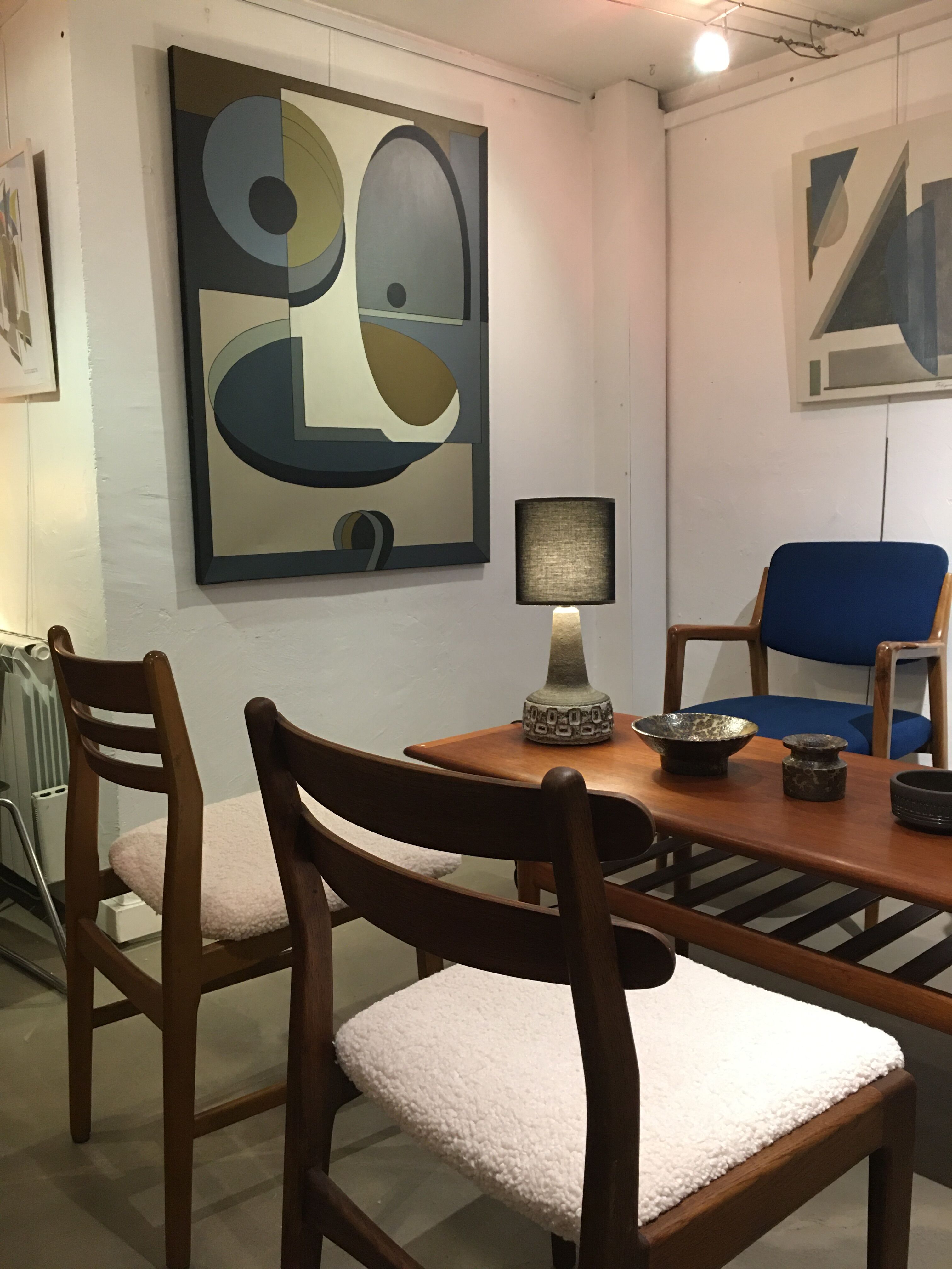 Ceramic lamp, "Søholm"