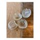 Set of vintage bowls, apple