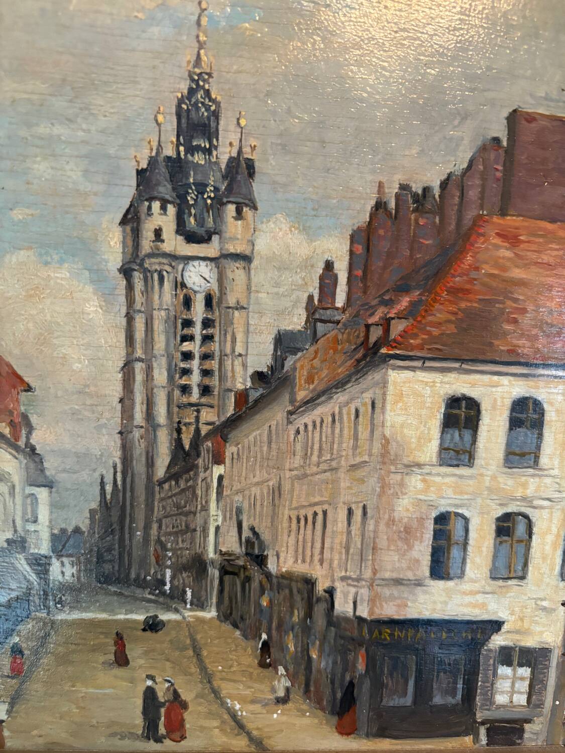 20th century village landscape