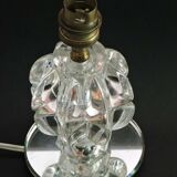 Pied de lampe verre art deco