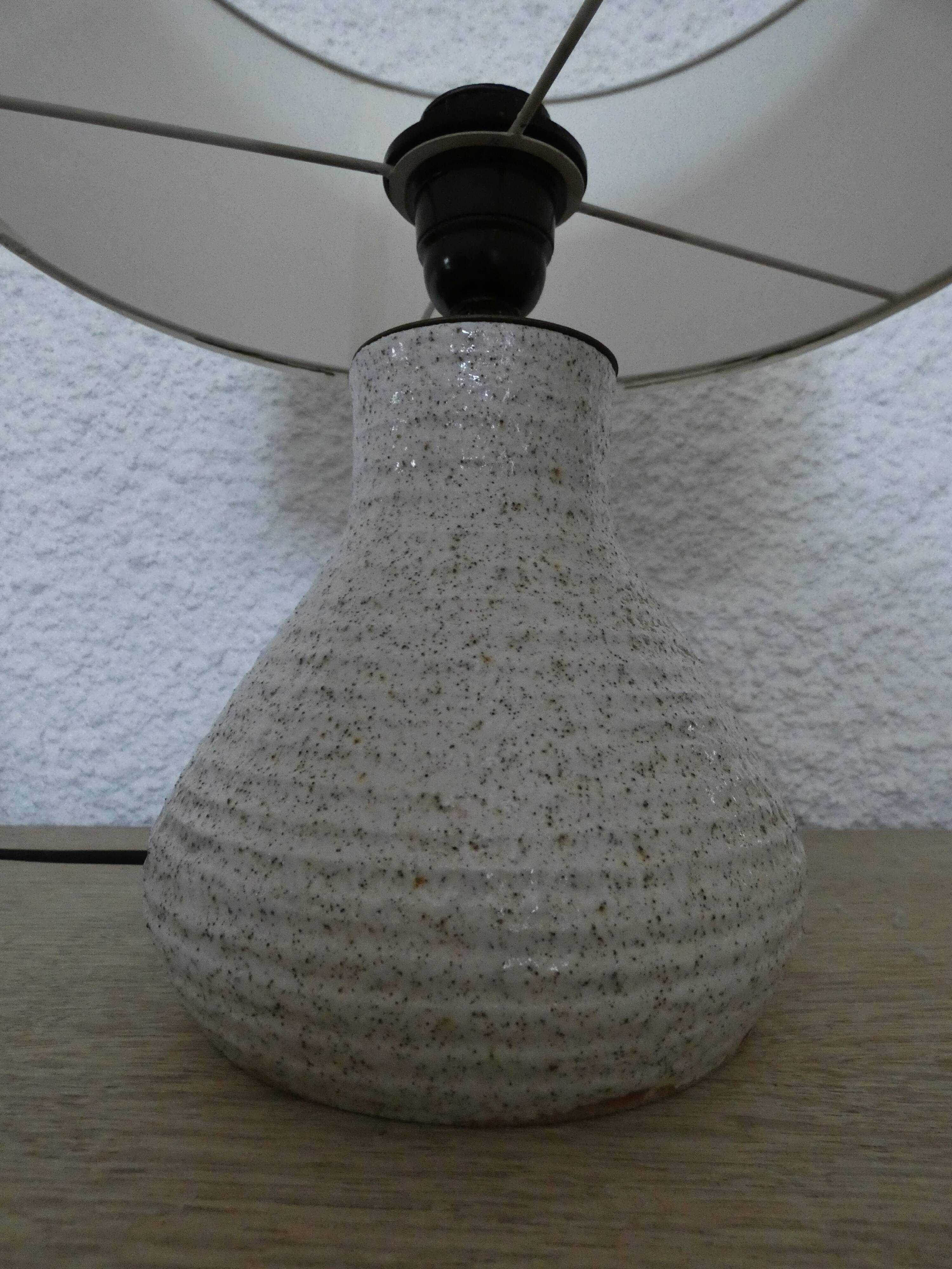 Accolay ceramic table lamp circa 1950