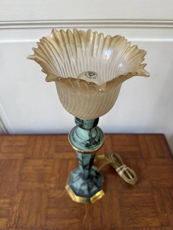 Art Deco Tulip Lamp