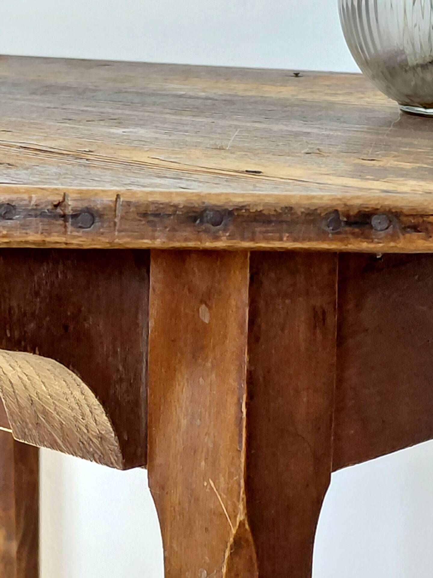 Antique wooden table - Beautiful patina - Country house spirit