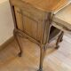 Lot de 2 tables de chevet en bois avec tiroirs