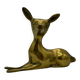 Vintage brass doe