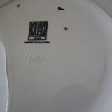 8 Wedgwood plates in English earthenware 19th black monogram