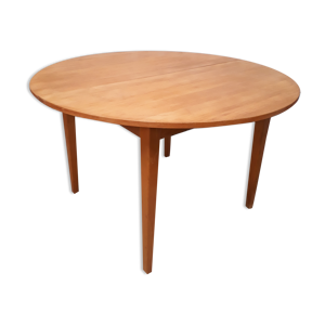 Table ovale danoise ovale - plaquage