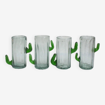 4 verres cactus