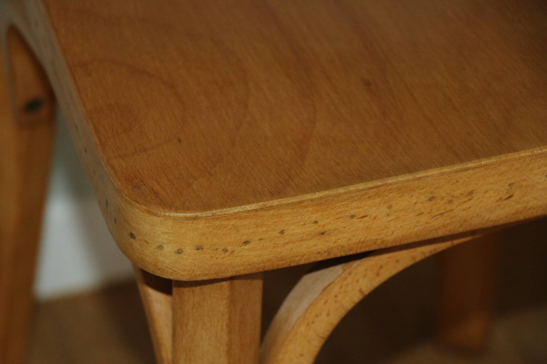 Set of 6 Baumann chairs No. 33 light beech