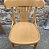 Viennese chairs Bent wood Restaurant Paris bistro Fischel 1980