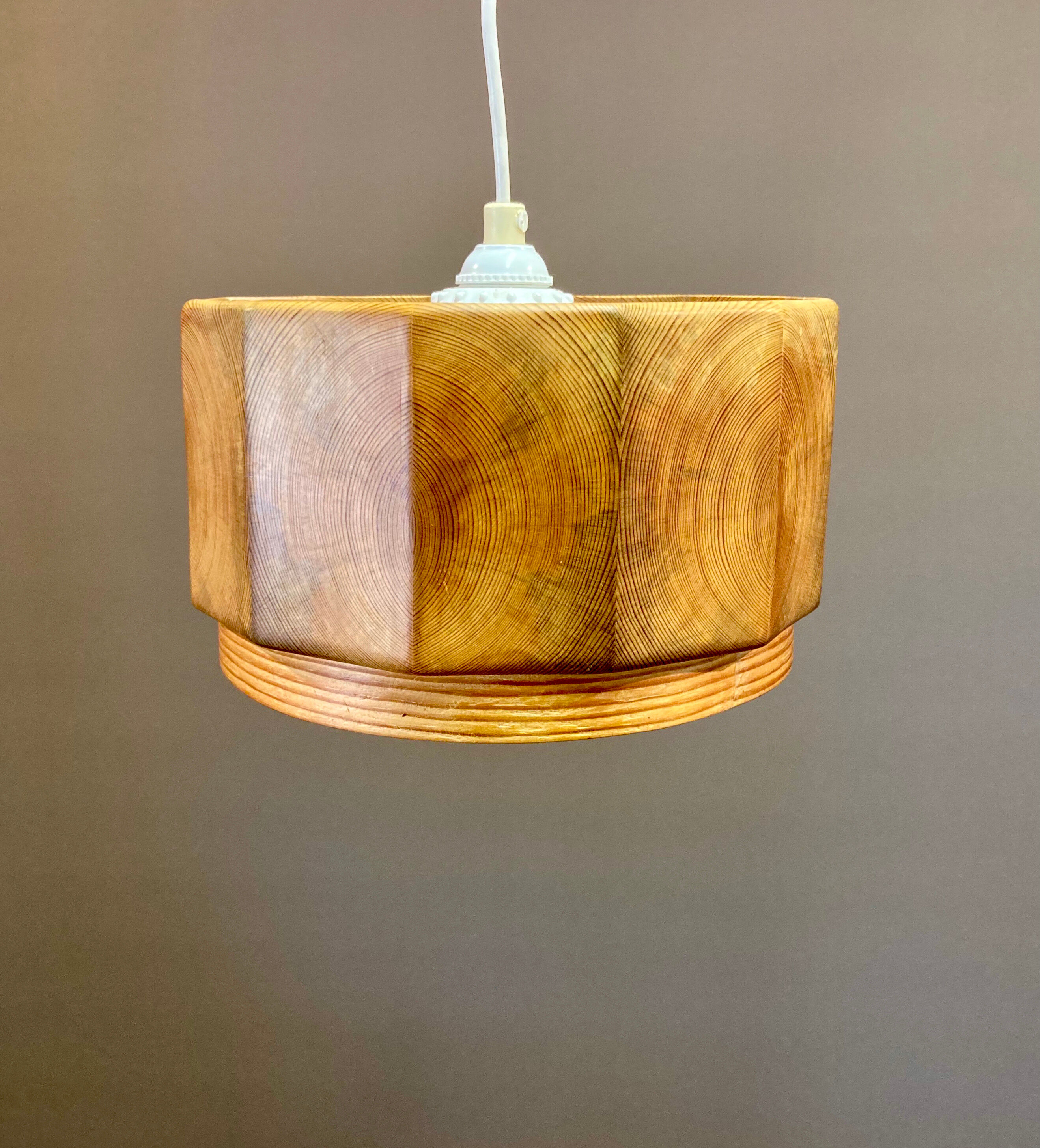 Hanging solid wood Scandinavian design 1950