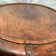 French turned wood stool 1950