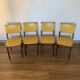 Ensemble de 4 chaises Jens Risom pour Knoll