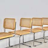 Dinning Style Chairs B32 By Marcel Breuer set 6