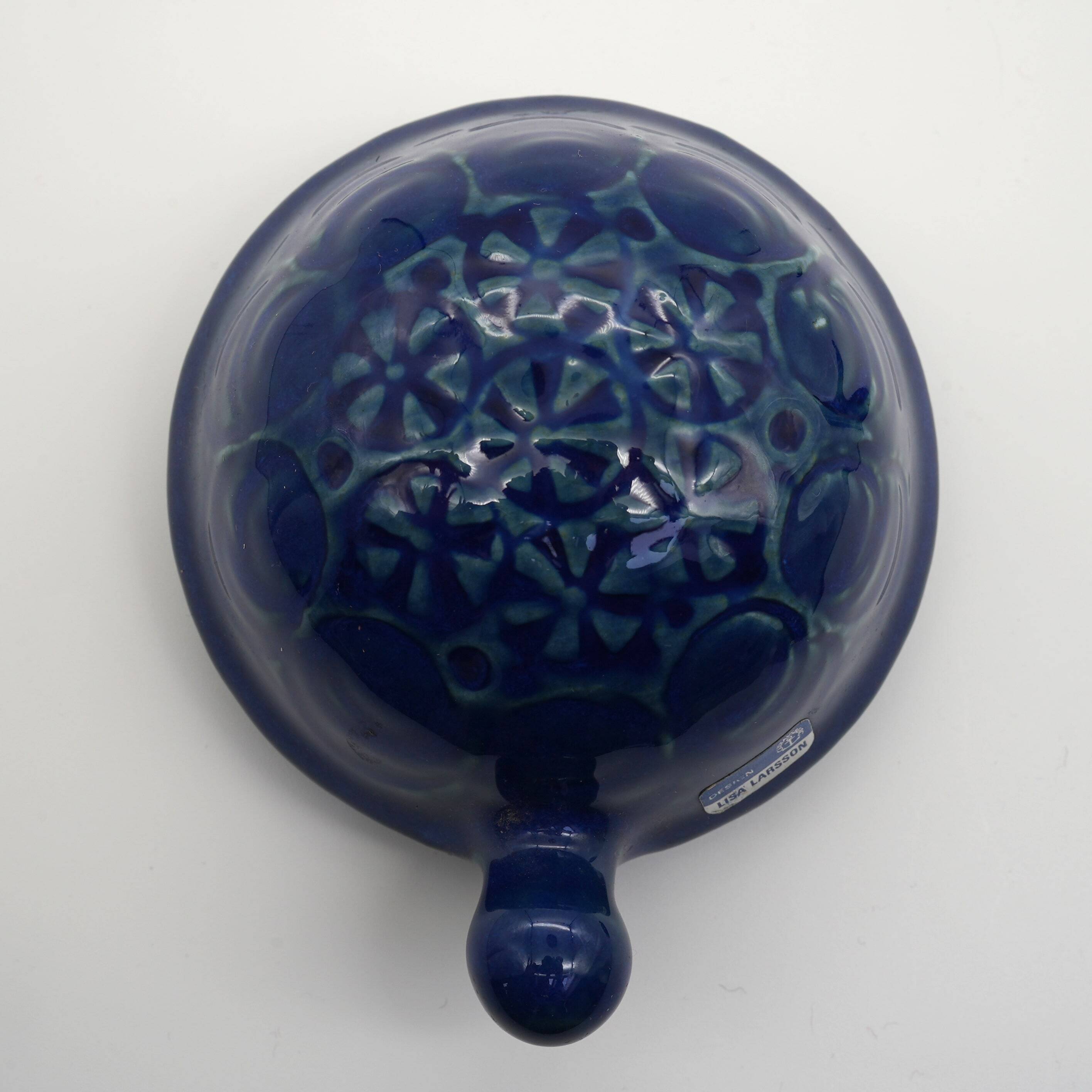 Lisa Larson for Gustavsberg, Glazed Ceramic Turtle, 1970s