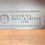 Mid-century Swedish space age magazine and vinyl rack by Sven-Eric Juhlin for Gustavsberg, 1960s, set of 5.