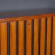 MID 20thC ITALIAN STRIPED WOODEN BUFFET BY PAOLO BUFFA c.1950