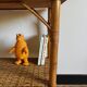 Vintage rattan shelf, console