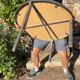 Circular coffee table