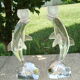Pair of dolphins royal crystals made in france