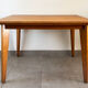 Vintage oak table from the 1950s.