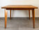 Table vintage en chêne des années 50