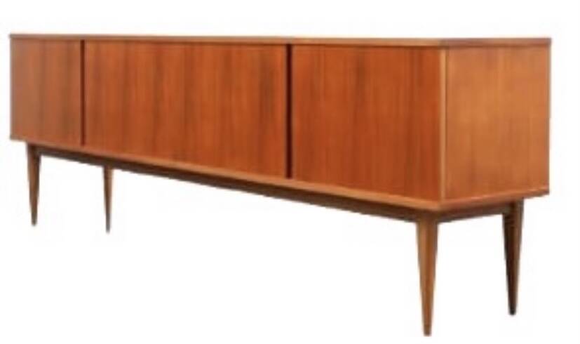 Vintage Scandinavian teak sideboard
