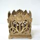 Porte-crayons art nouveau en laiton