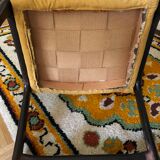 Suite of four Baumann sled chairs