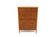 Scandinavian "tallboy" chest of drawers in teak, Sweden, 1960.