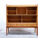 Bibliothèque buffet vintage en bois