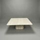 Table basse carrée de Claude Berraldacci.