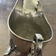 English sauce boat, silver plated, 1464 HA EA FA - EPNS - Art Nouveau period